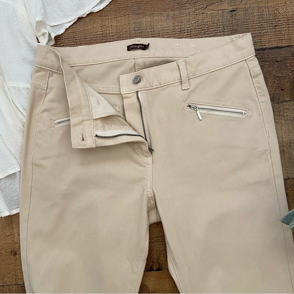 J McLaughlin Baxter Skinny Jeans in Natural Cream - Picture 5 of 13